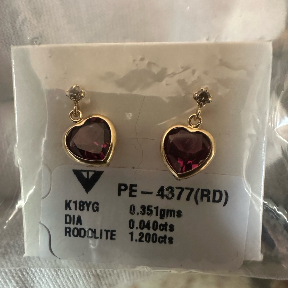 ✨18k Solid gold Earing✨